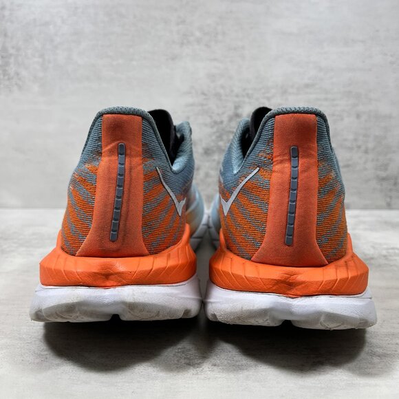 Hoka One One Mach 5 Running Shoes - Men's Size 9 - Blue Orange - Picture 6 of 10